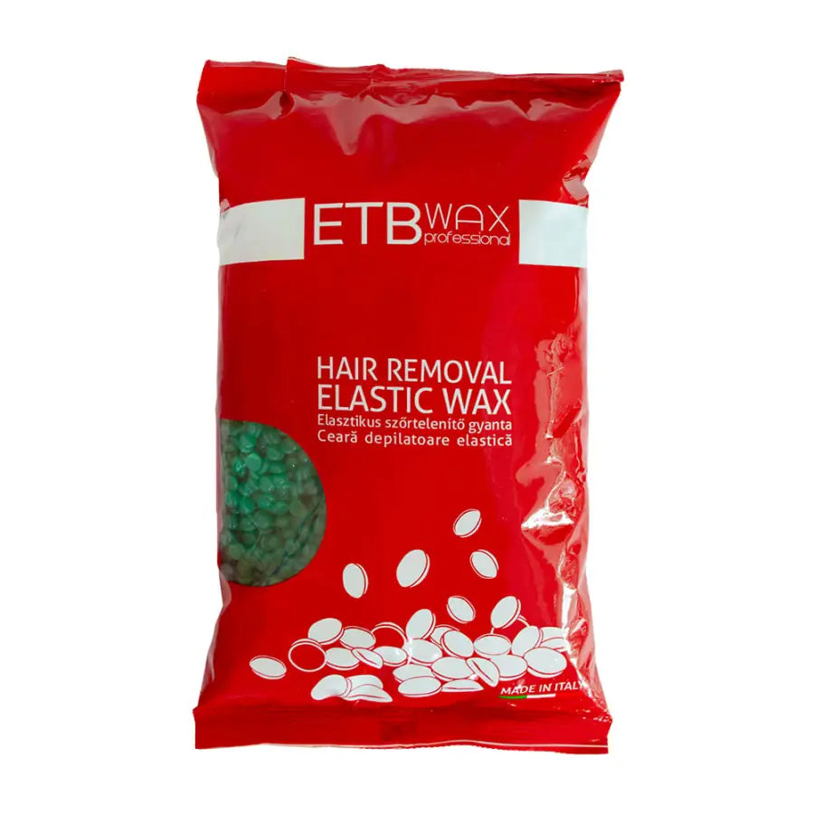 ETB Wax Ceară elastică perle verde 1 kg