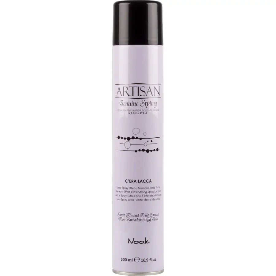 Fixativ cu Fixare Puternică și Uscare Rapidă pentru Utilizare Versatilă Nook Artisan C’era Lacca 500ml - 500 ml - Păr