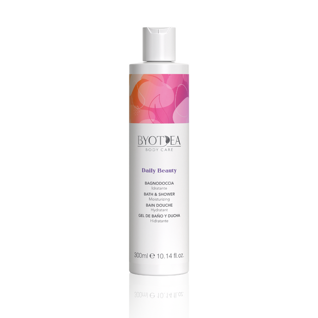 Gel de Duș cu Efect Hidratant pentru Orice Tip de Piele Byotea Daily Beauty 300ml - Corp