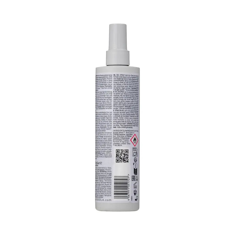 Indola Gel Spray Spray de styling fără aerosol 300 ml