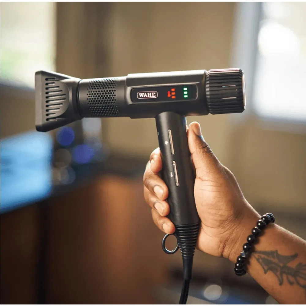 Wahl Vanquish Digital Uscător de Păr, cu Motor BLDC Avansat și Tehnologie de Control al Fluxului