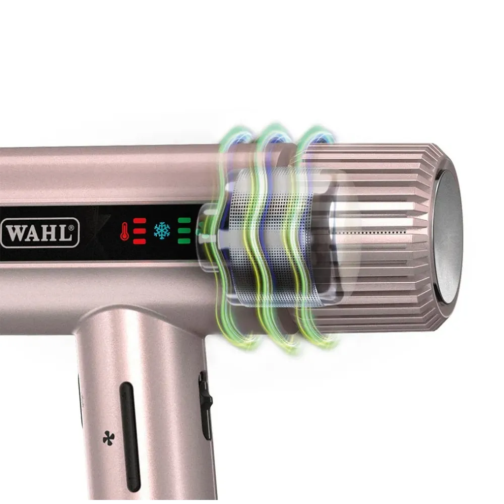 Wahl Vanquish Digital Uscător de Păr, cu Motor BLDC Avansat și Tehnologie de Control al Fluxului