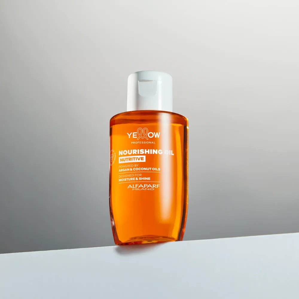 Yellow Nourishing Oil – Professional Nourishing Oil for Dry Hair, Anti-Frizz & Intense Shine, 100ml