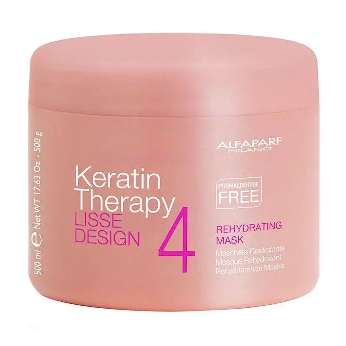 Alfaparf Milano Lisse Design Keratin Therapy Mască – Hidratare și Netezire de Lungă Durată