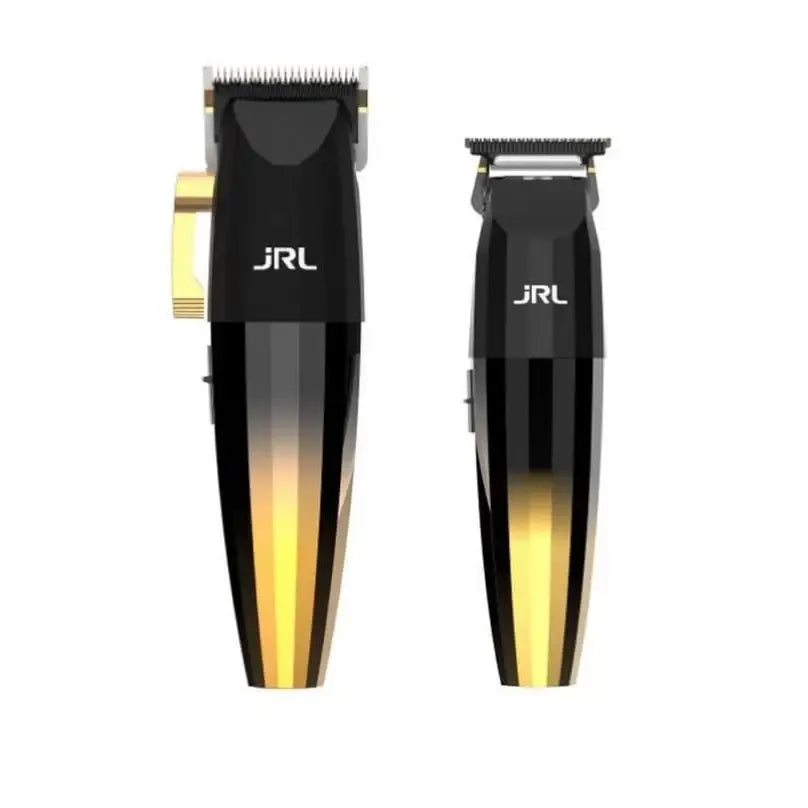 Set Combo Mașină De Tuns JRL 2020C Gold + Mașină De Contur 2020T Gold