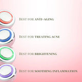 IREN Shizen LEDSKIN GENIE PRO – Perie de Curățare 4 în 1 de Lux cu Terapie LED, Masaj EMS și Tehnologie Japoneză pentru un Ten Curat, Ferm și Luminos
