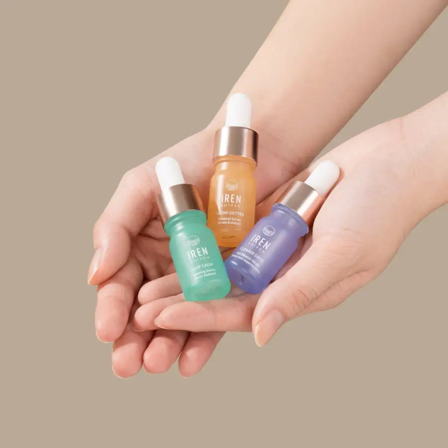 IREN Shizen Clear Up Discovery Kit Set de seruri pentru față 3 x 5 ml
