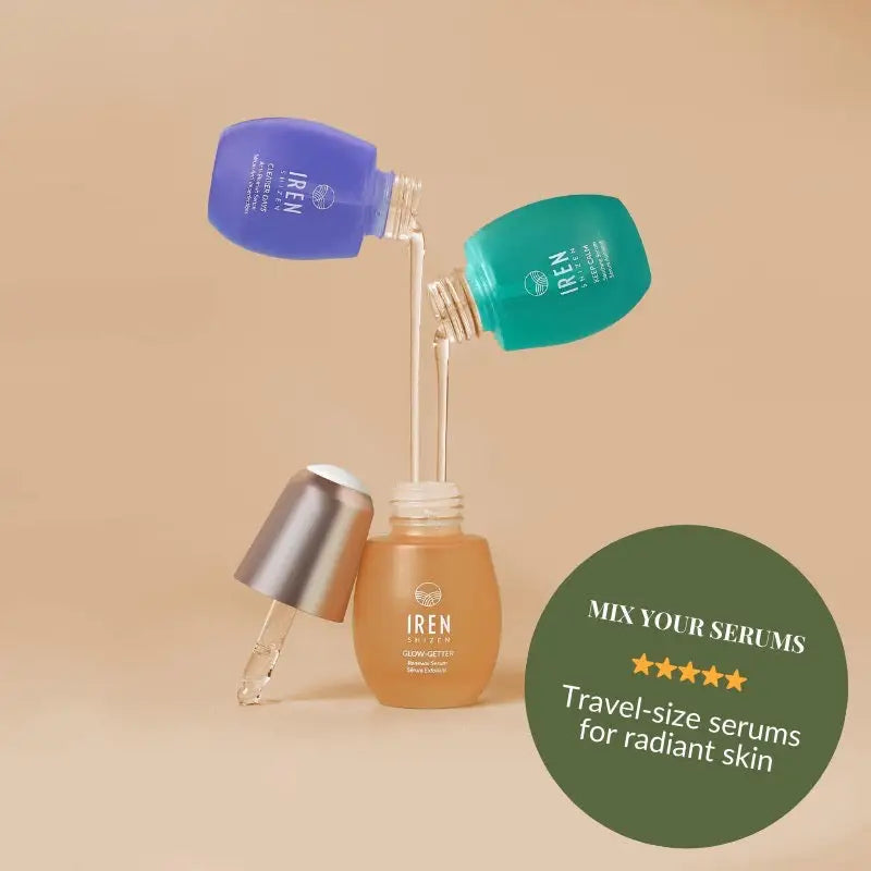 IREN Shizen Clear Up Discovery Kit Set de seruri pentru față 3 x 5 ml