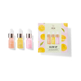 IREN Shizen GLOW UP Discovery Kit – Set japonez anti-îmbătrânire cu 3 seruri pentru piele luminoasă, fermă și întinerită