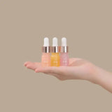 IREN Shizen GLOW UP Discovery Kit – Set japonez anti-îmbătrânire cu 3 seruri pentru piele luminoasă, fermă și întinerită