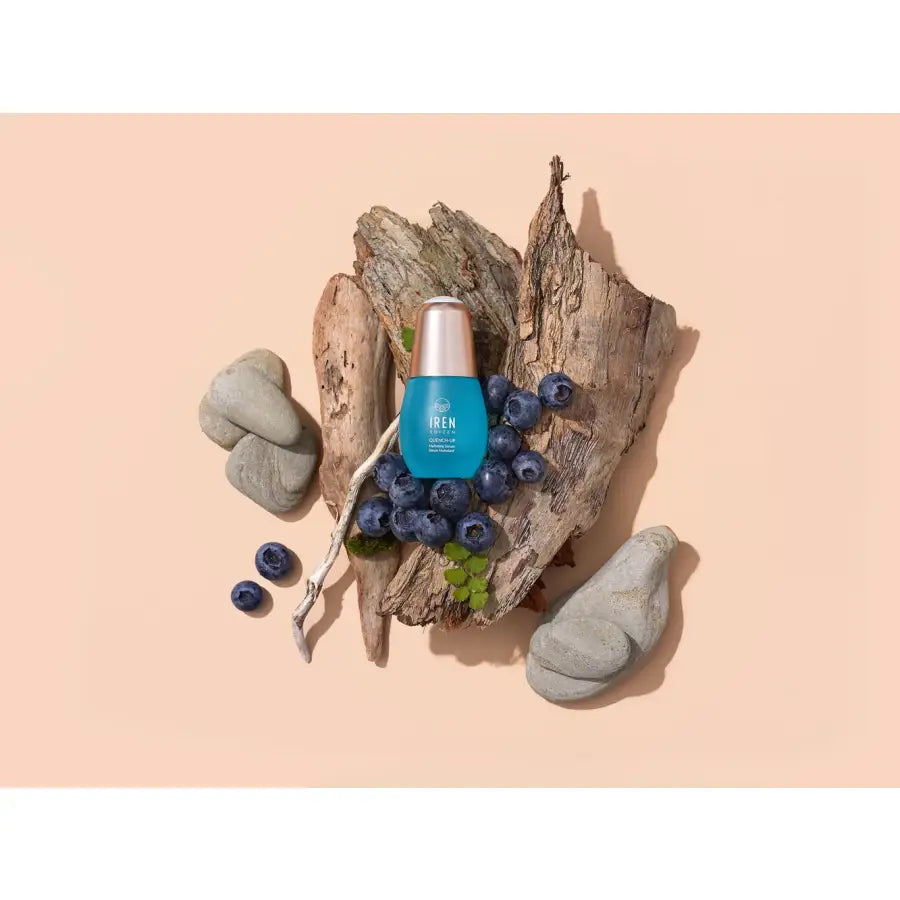 IREN Shizen Quench-Up – Intensive Hydrating Face Serum 20ml with Hyaluronic Acid, Blueberries & NMF | Deep Hydration for Radiant & Supple Skin