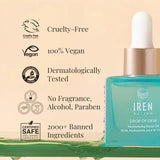 IREN Shizen DROP OF DEW 30ml – Ulei facial hidratant japonez cu argan, prebiotice și postbiotice, 100% natural, pentru o piele catifelată, luminoasă și protejată