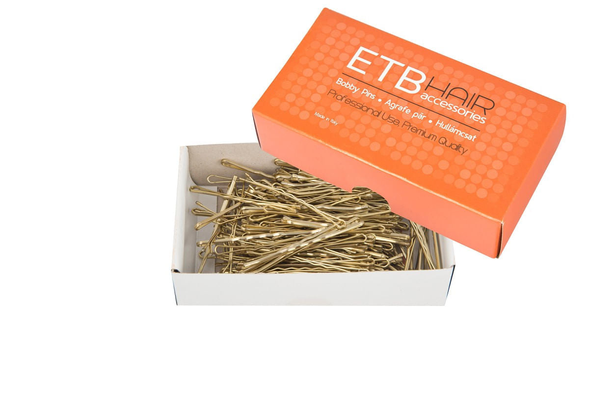ETB Hair Agrafe de păr aurii 6 cm 200 g