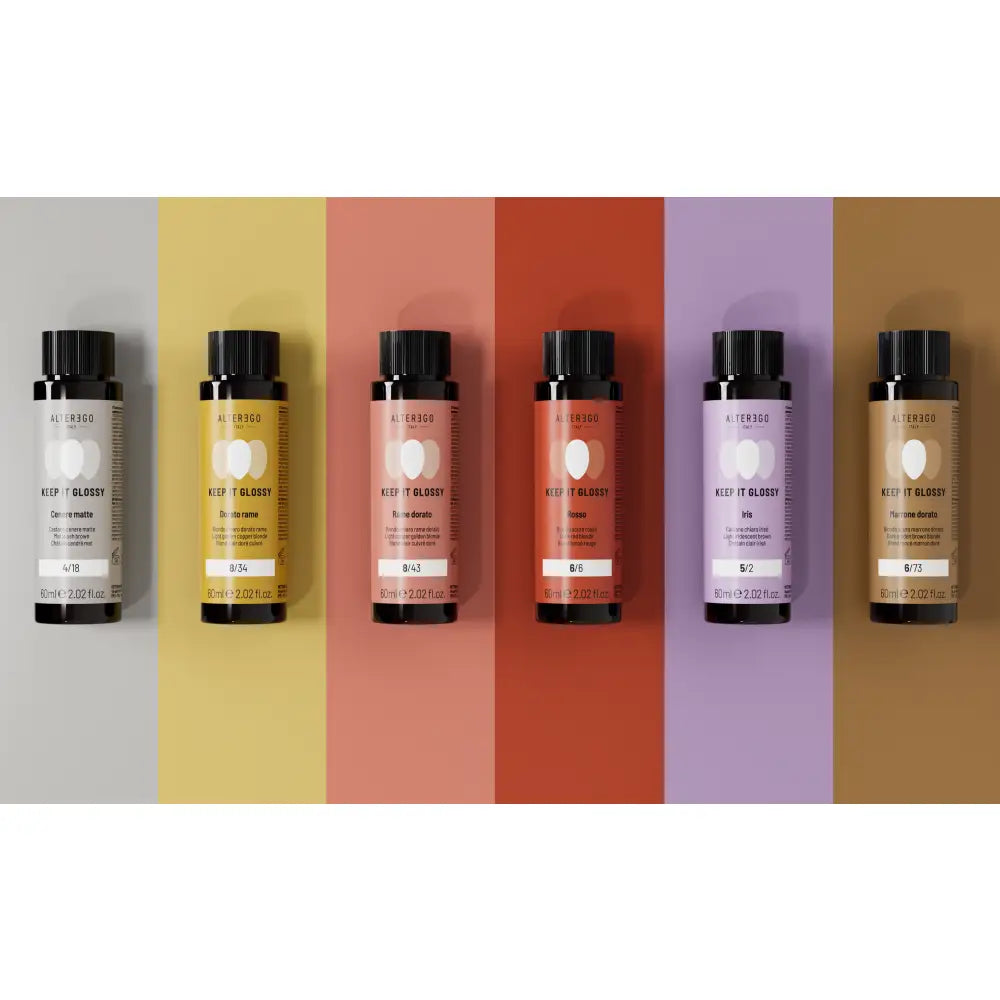 AlterEgo Keep It Glossy 60ml – Professzionális folyékony, félig tartós hajfesték a fényes, egészséges és élettel teli hajért