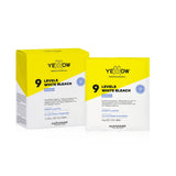Yellow Bleaching Powder White 9 Tones – Professional Powerful Bleaching with Quinoa and Aloetrix - Set 12x50g