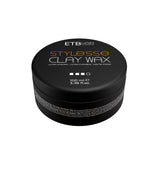 ETB Hair Stylesse Premium Clay Wax – Professional hair wax with ultra-strong hold and matte finish 100 ml