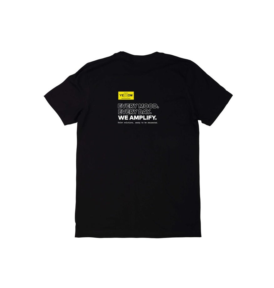 Tricou Femei, Yellow, din Bumbac Negru S/M – Eleganță Simplă și Confort în Fiecare Zi