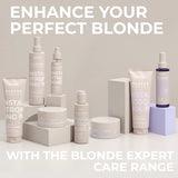 Indola Blonde Expert InstaStrong Șampon 1000ml – Puterea Blondului Sănătos și Strălucitor - Păr