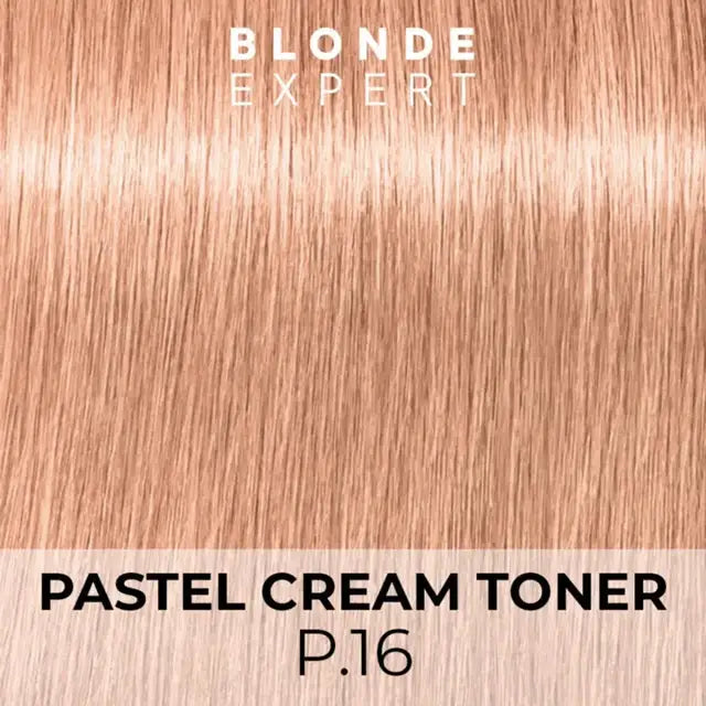 Indola Blonde Expert Pastel Cream Toner Vopsea De Păr Fără Amoniac– Ton pastelat cu reflexii metalice pentru păr blond