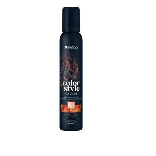 Indola Color Style Mousse Spumă Colorantă Copper