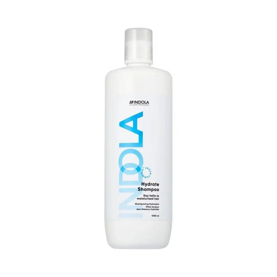 INDOLA Hydrate Șampon Profesional – Hidratare Profundă cu Acid Hialuronic & Panthenol pentru Păr Uscat și Fragil - 1000