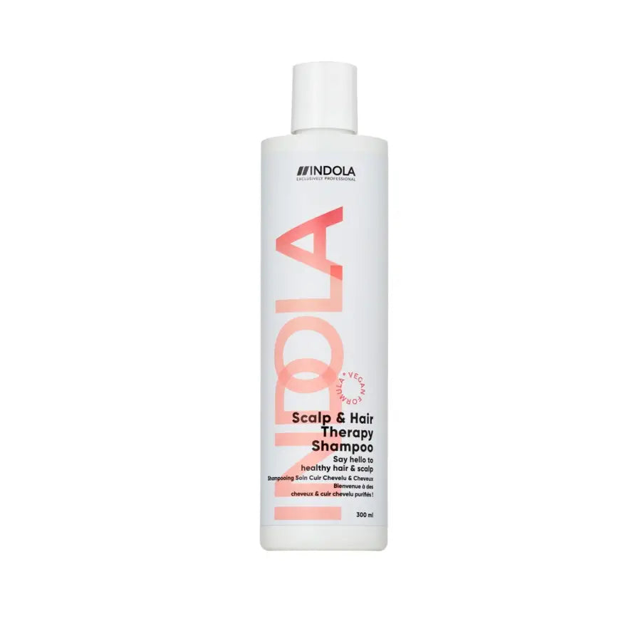 Indola Scalp & Hair Therapy – Șampon Profesional Vegan pentru Scalp Sensibil și Păr Slăbit cu Keratină Vegetală și