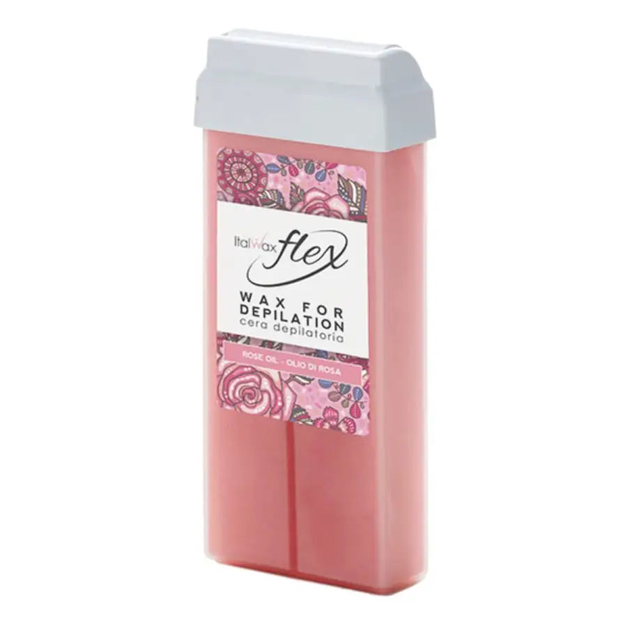 Italwax Flex Ceară roll-on cartuș ulei de roze 100 ml