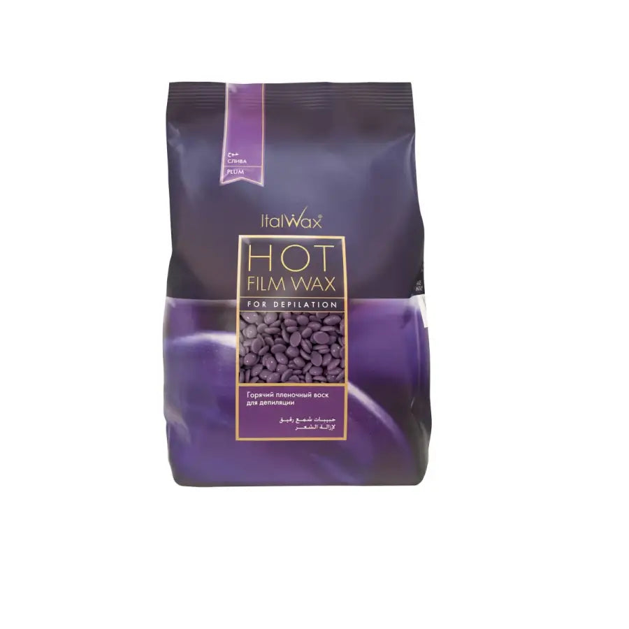 Italwax Film Wax Ceară elastică perle prună 500 g
