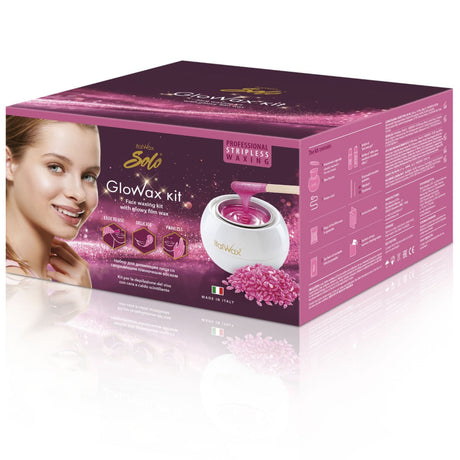 ItalWax Glowax Kit Complet Pentru Epilarea Zonei Fetei