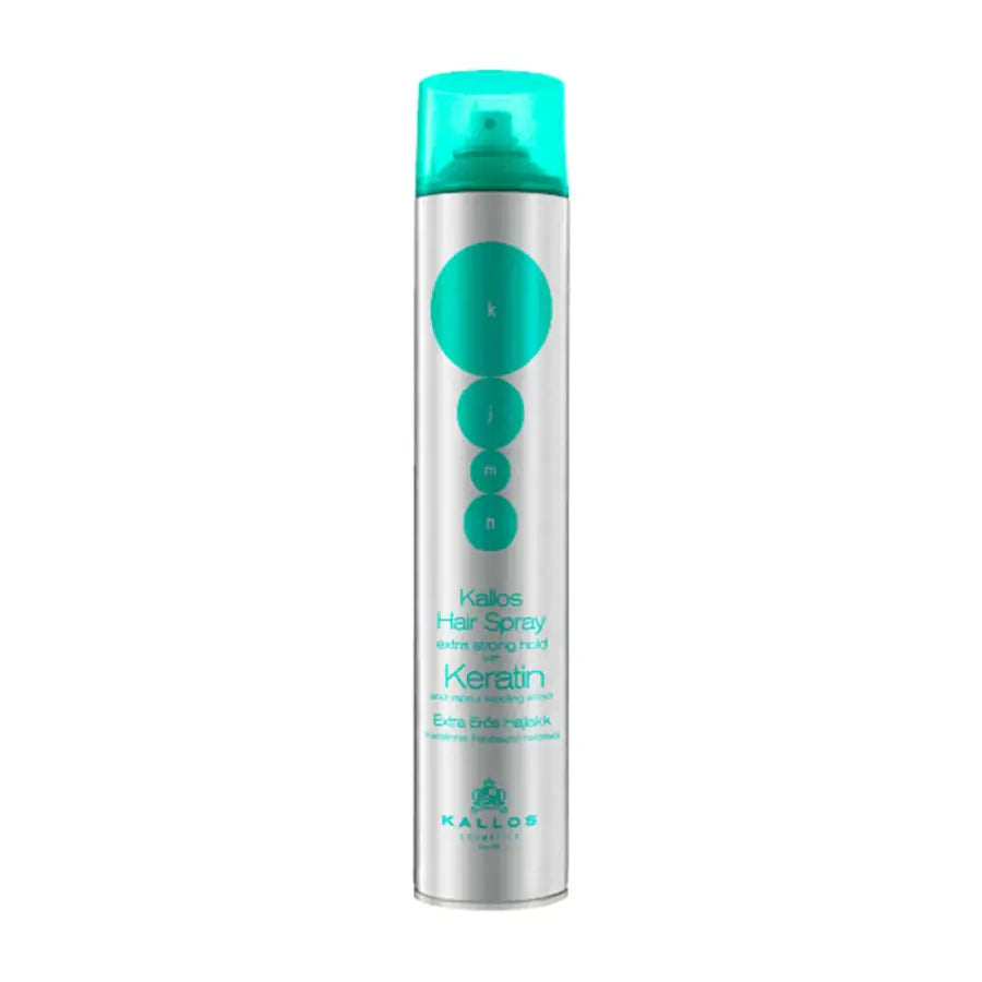 Kallos KJMN Extra Strong Hold Fixativ cu keratină 750 ml