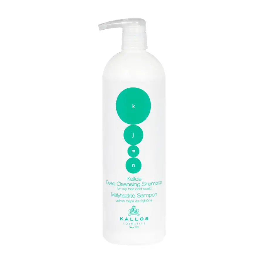 Kallos KJMN Deep Cleansing Șampon pentru păr gras 1000 ml