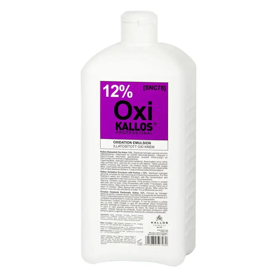 Kallos Oxi Oxidant cremă 12%