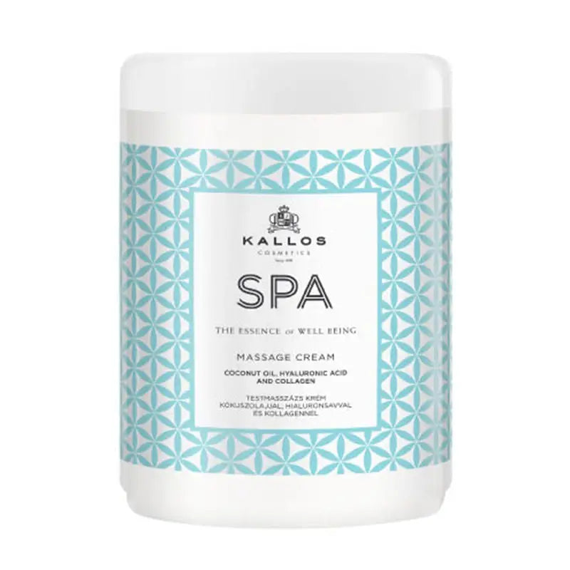 Kallos SPA Massage Cream Cremă de masaj pentru corp 1000 ml