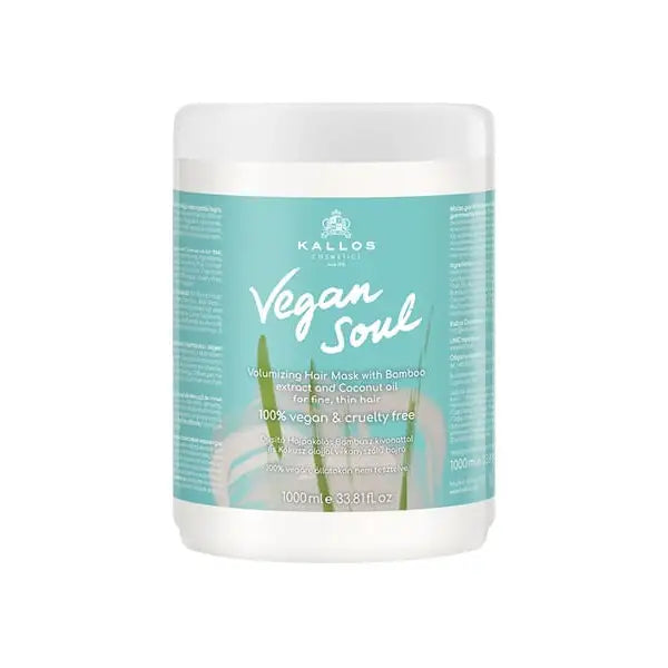 Kallos Vegan Soul Volumizing Mască de păr 1000 ml