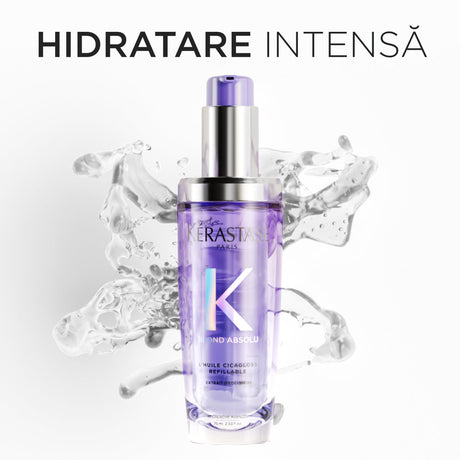 Kérastase Blond Absolu Cicagloss – Ulei Reîncărcabil pentru Hidratare Reparare & Protecție 75ml - Păr