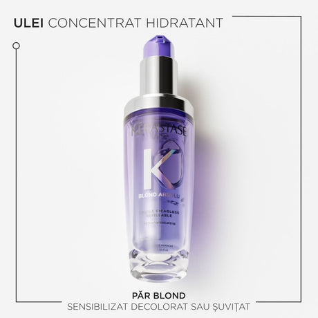 Kérastase Blond Absolu Cicagloss – Ulei Reîncărcabil pentru Hidratare Reparare & Protecție 75ml - Păr