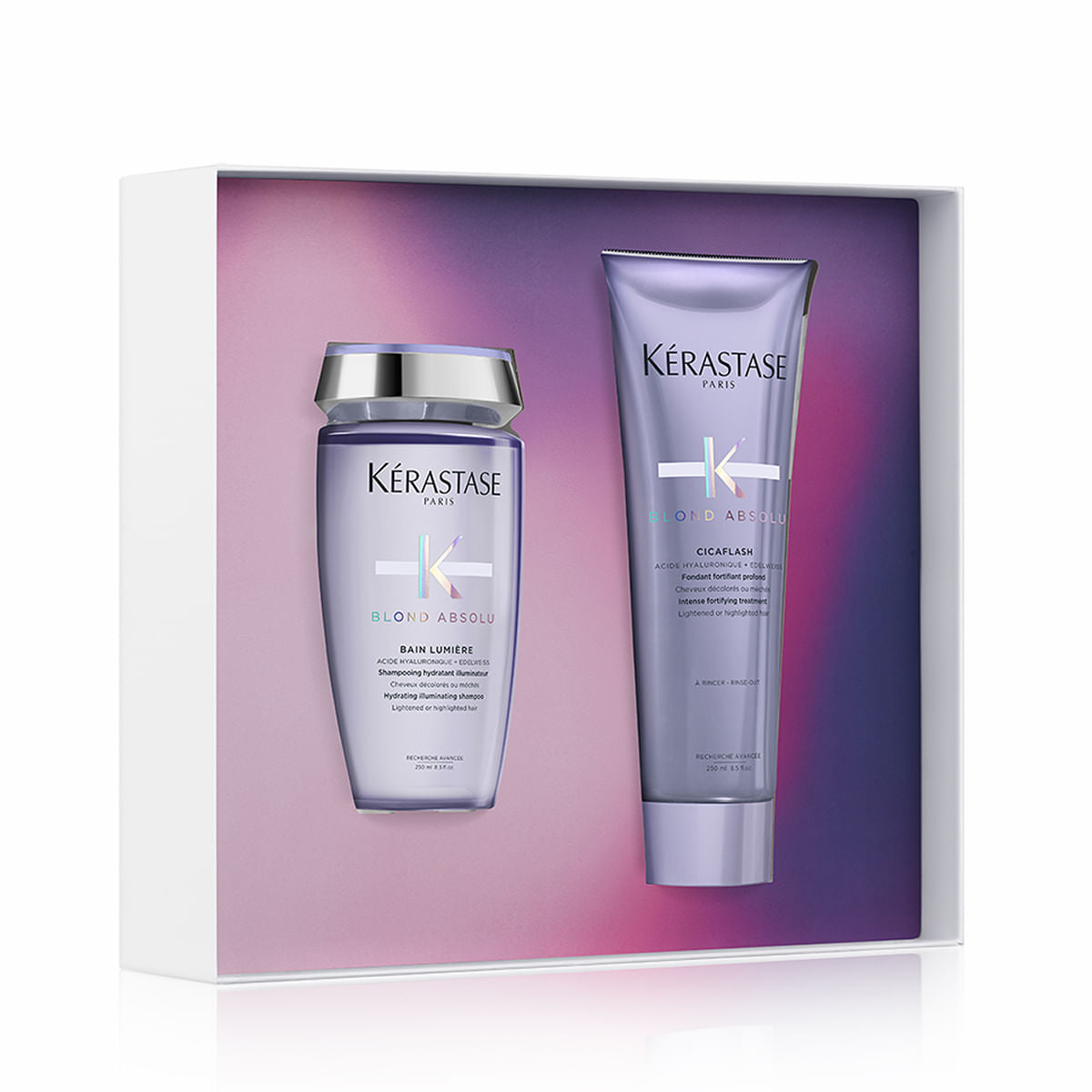 Kerastase Blond Absolu Set Cadou Șampon 250ml+Balsam  250ml