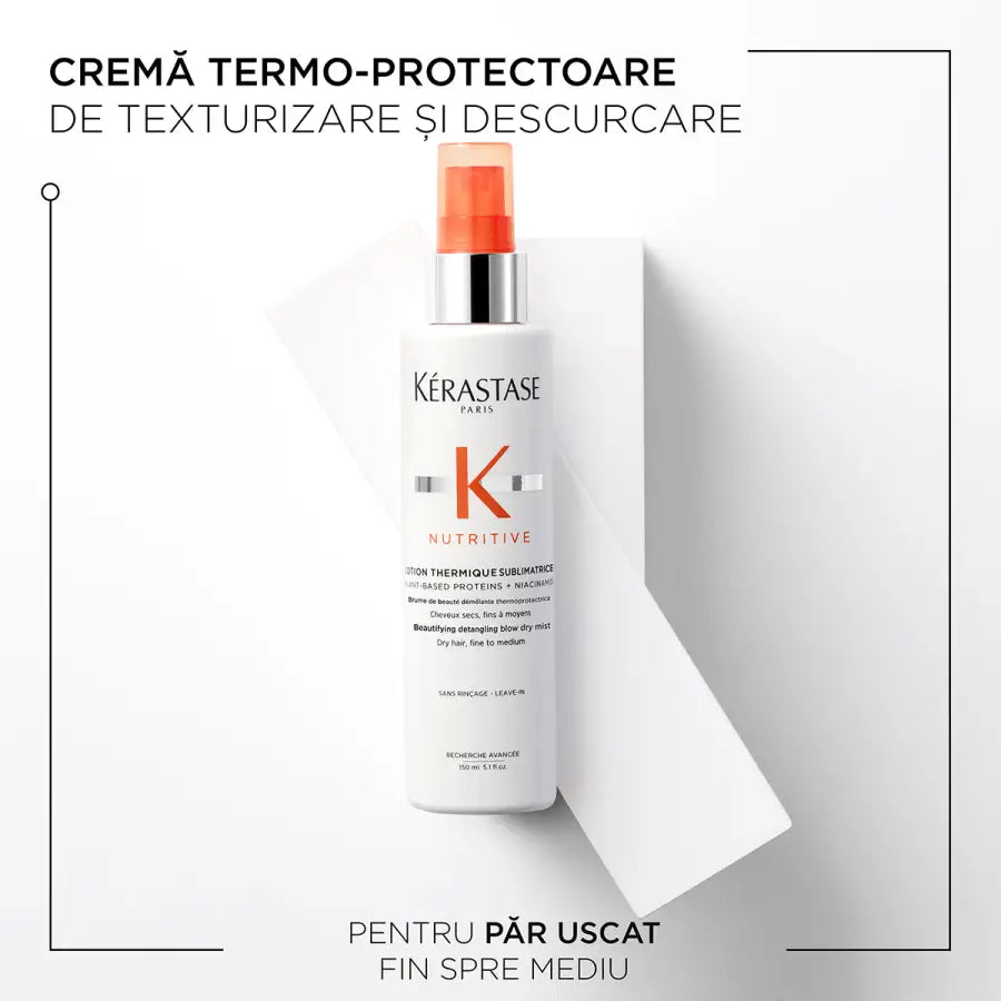 Kérastase Nutritive Lotion Thermique Sublimatrice – Cremă termo-protectoare texturizantă 150 ml - Păr