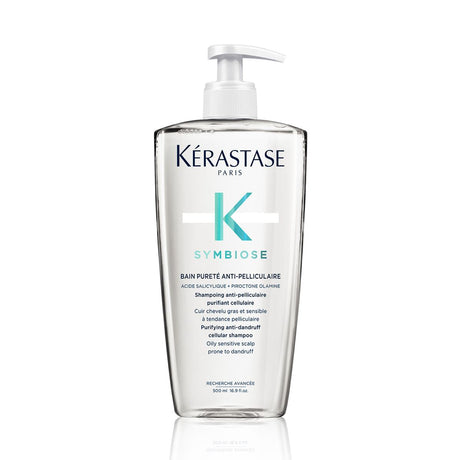 Kérastase Symbiose Bain Crème – Șampon Anti-Mătreață Intens Hidratant pentru Scalp Uscat - 500 ml - Păr