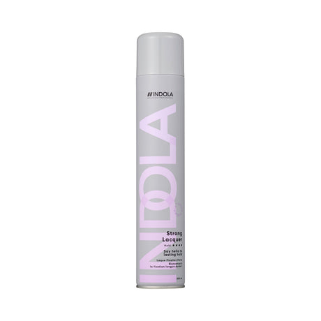 Lac Spray pentru Fixare Puternică și Protecție Termică de până la 230 Grade Indola Strong Lacquer 500ml - Păr