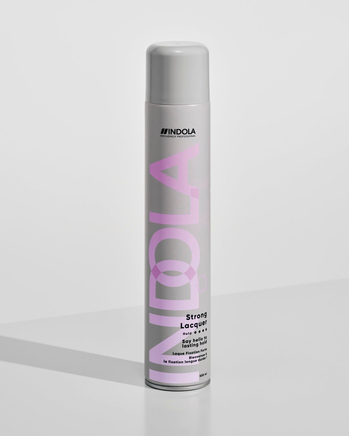 Lac Spray pentru Fixare Puternică și Protecție Termică de până la 230 Grade Indola Strong Lacquer 500ml - Păr