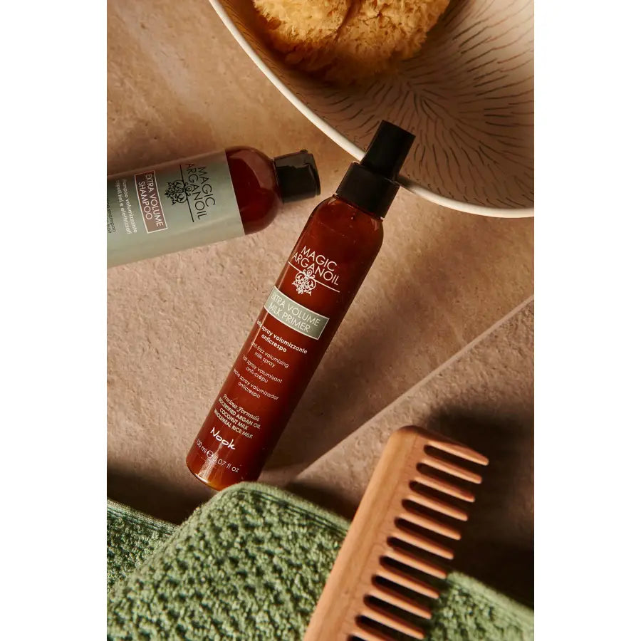 Nook Magic Arganoil Extra Volume Lapte spray pentru volum 150 ml