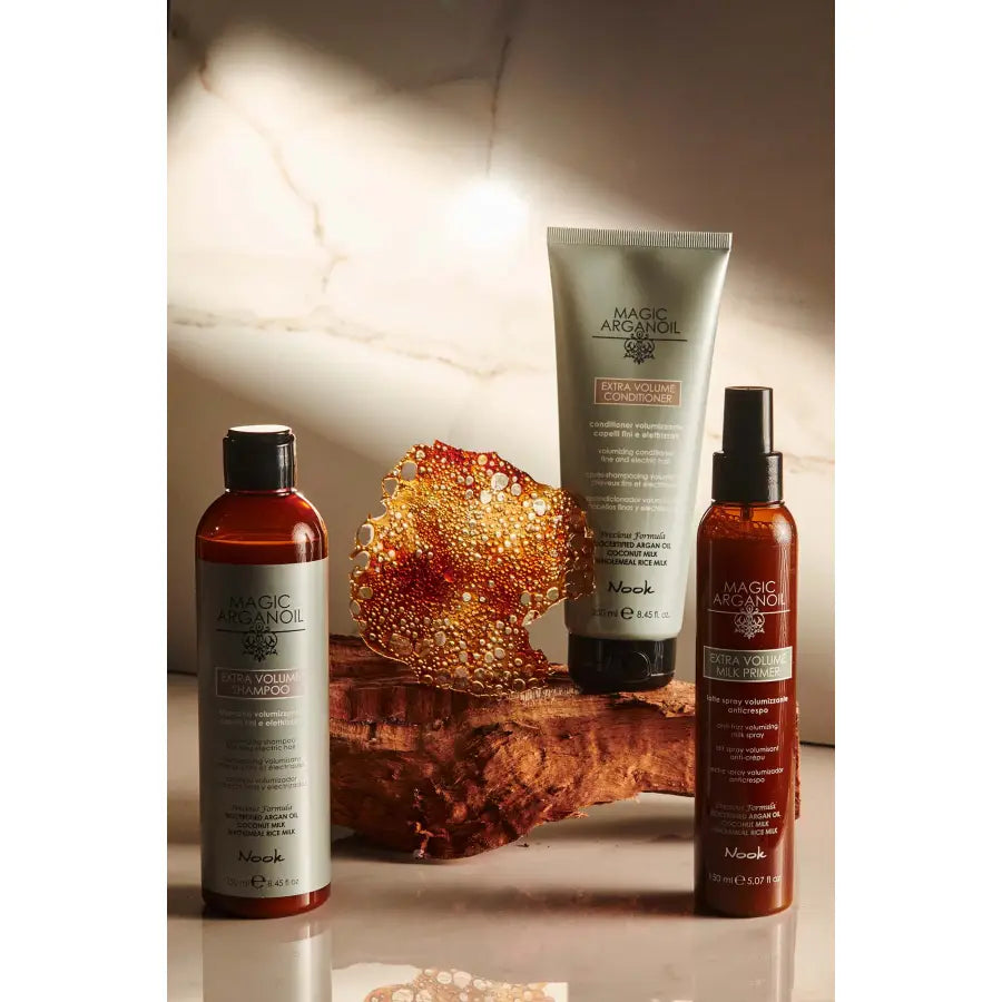 Nook Magic Arganoil Extra Volume Lapte spray pentru volum 150 ml