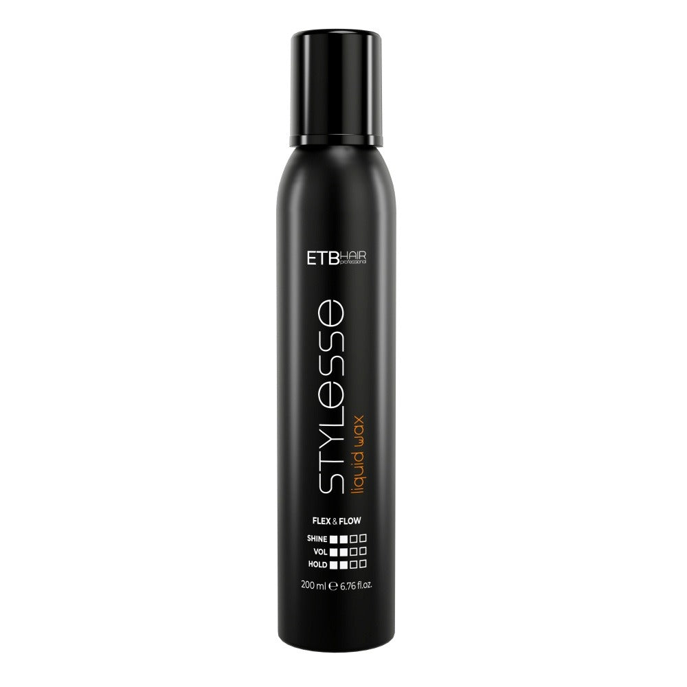 ETB Hair Stylesse Flex & Flow Premium Spray Ceară Lichidă, 200 ml