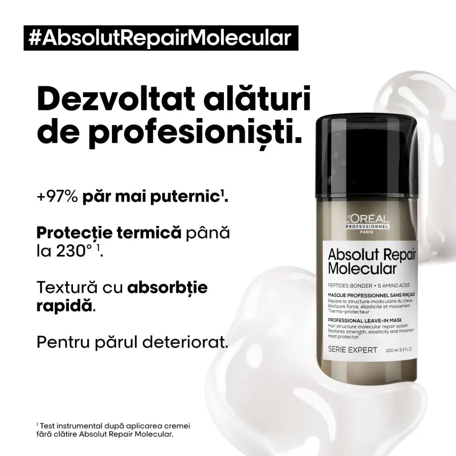 L'Oréal Professionnel Absolut Repair Molecular Mască leave-in