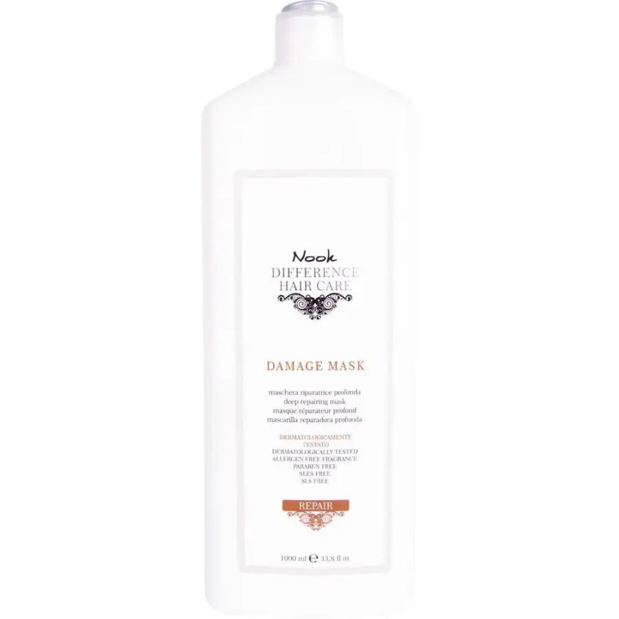 Mască pentru Reparare Intensă Ideală pentru Părul Deteriorat Nook Difference Hair Care Repair Damage Mask Deep