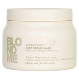 Mască Reparatorare Intensivă Schwarzkopf BLONDME Bondfinity Deep Repair – Reconstrucție Permanentă pentru Păr Blond