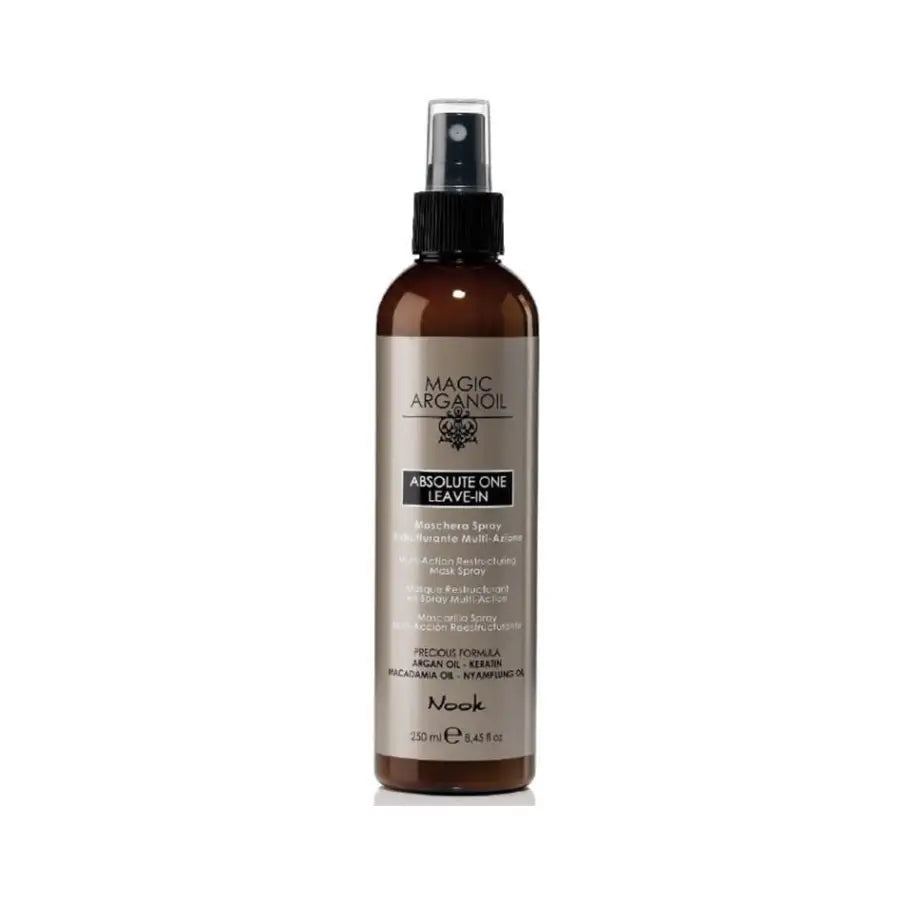 Mască Spray Fără Clătire cu Ulei de Argan Potrivită pentru Orice Tip de Păr Nook Absolute One 250ml - 250 ml - Păr