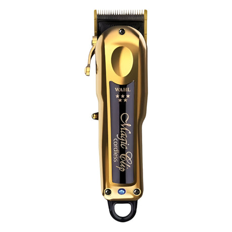 Mașină De Tuns Wahl Magic Clip 5* Gold Cordless cu Autonomie de peste 100 Minute și Motor Puternic 6500rpm - Aparatură