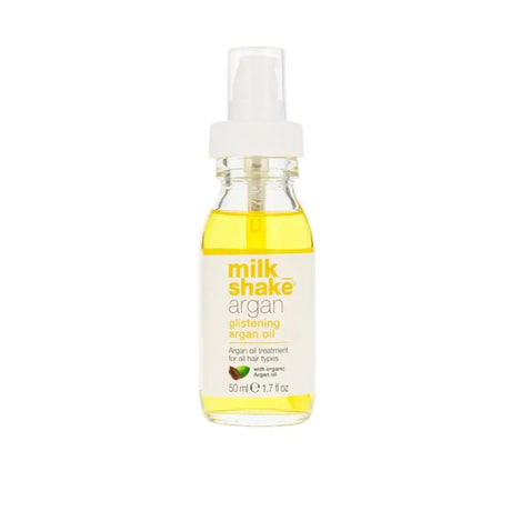 Milk Shake Argan Glistening Oil 50ml – Elixir Prețios cu Ulei de Argan pentru Strălucire Hidratare și Răsfăț Instant
